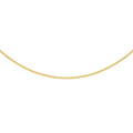 9K Yellow Gold 22 Diamond Cut Box Chain