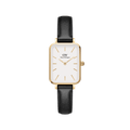 Daniel Wellington Quadro 20X26 Pressed Sheffield Gold & White Watch