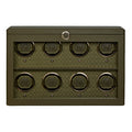 Earth 8 Piece Watch Winder in Olive