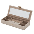 Wolf Palermo Safe Deposit Box Pewter