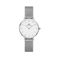 Daniel Wellington Petite 36 Sterling Silver & White Watch