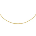 18K Yellow Gold Solid Diamond Cut Curb Chain | The Jewellery Boutique