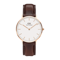 Daniel Wellington Classic 40 Bristol Rose Gold & White Watch