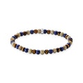 Bracelet with brown and blue beads | The Jewellery Boutique Australia