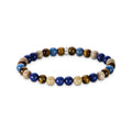 Earth and blue beads bracelet | The Jewellery Boutique Australia
