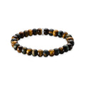 Beaded Bracelet with blue & gold tiger's eye | The Jewellery Boutique Australia
