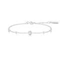Ania Haie Silver Mint Green Station Bracelet
