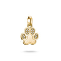 Charm pendant paw with stones Connect | The Jewellery Boutique Australia