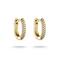 Hoop earrings with zirconia | Jewellery Boutique Australia