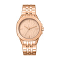 Logo -Brooklyn Midi Rose Gold Stainless Steel 34mm Watch