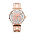 Logo -Soho Logo Rose Gold Stainless Steel 36mm Watch