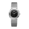 Evening Silver Stainless Steel 30mm Watch