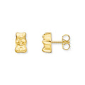 Ear studs with Gold HARIBO goldbear |The Jewellery Boutique Australia