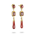 Earrings with Red Stones Elyndra | THOMAS SABO Australia