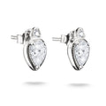 Ear studs with zirconia in teardrop shape | THOMAS SABO Australia