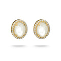 Ear studs mother-of-pearl with zirconia | THOMAS SABO Australia