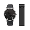 Jag Chadstone Black Leather 42mm Watch
