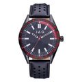 Sandown Black Stainless Steel 44mm Watch