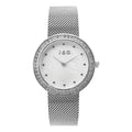Henley Silver Mother Of Pearl Dial Stainless Steel 35mm Watch