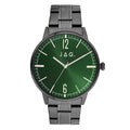 Gawler Green Stainless Steel 45mm Watch