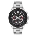 Winton Black Stainless Steel 44mm Watch