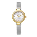Maddy Womens Silver Dial 31mm Gold & Silver Watch