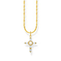 Necklace with white cross pendant Cross Romance | The Jewellery Boutique