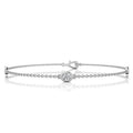 0.25ct Lab Grown Diamond Bracelet in 9K White Gold
