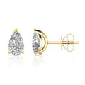 2.00ct Lab Grown Diamond Earrings in 9K Yellow Gold