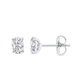 0.50ct Lab Grown Diamond Earrings in 9K White Gold