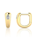 0.20ct Lab Grown Diamond Earrings in 9K Yellow Gold