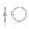 0.12ct Lab Grown Diamond Earrings in 9K White Gold