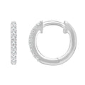 0.15ct Lab Grown Diamond Earrings in 9K White Gold