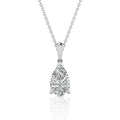 2.00ct Lab Grown Diamond Necklace in 9K White Gold