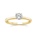 0.50ct Lab Grown Diamond Ring in 9K Yellow Gold