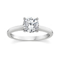 1.50ct Round Lab Grown Diamond 4 Claw Ring in 9K White Gold