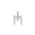 0.15ct Lab Grown Diamond Pendant in 9K White Gold | The Jewellery Boutique