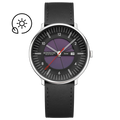 Doppio Solar Skeleton Vegan Leather 41mm Watch