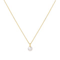 Gold Pearl Drop Pendant Necklace | The Jewellery Boutique