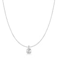 Ania Haie Silver Modern Bezel-Set Solitaire Necklace