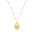 Ania Haie Gold Butterfly Locket Necklace