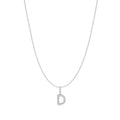 Ania Haie Silver Letter D Initial Necklace | The Jewellery Boutique Australia