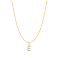 Ania Haie Gold Letter E Initial Necklace | The Jewellery Boutique Australia