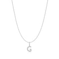 Ania Haie Silver Letter G Initial Necklace | The Jewellery Boutique Australia