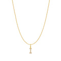 Ania Haie Gold Letter I Initial Necklace | The Jewellery Boutique Australia