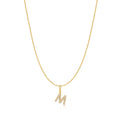 Ania Haie Gold Letter M Initial Necklace | The Jewellery Boutique Australia
