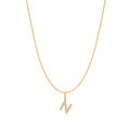 Ania Haie Gold Letter N Initial Necklace | The Jewellery Boutique Australia