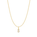 Ania Haie Gold Letter S Initial Necklace | The Jewellery Boutique Australia