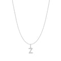 Ania Haie Silver Letter Z Initial Necklace | The Jewellery Boutique Australia