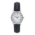Sekonda Womens Beaumont White Dial Navy Leather 28mm Watch